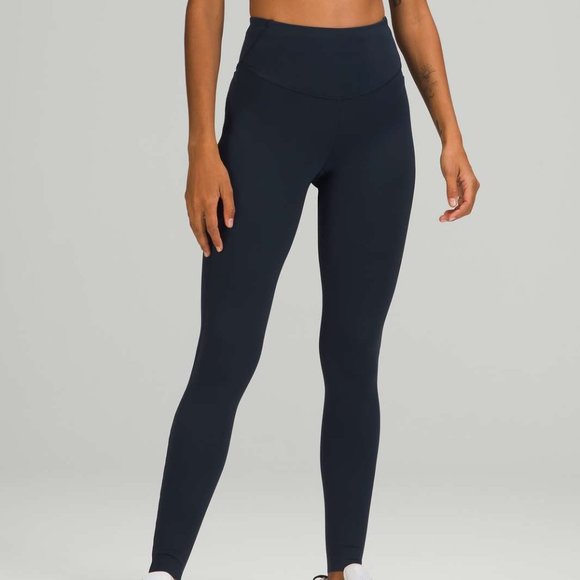 NEW Lululemon Base Pace High-Rise Tight 28" Leggings True Navy size 4 - Picture 4 of 5